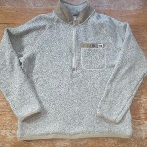 The North Face Gordon Lyons 1/4 Zip Fleece Sweater Large XL Mens